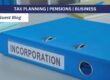 Folder with words "Incorporation" on spine