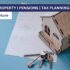 Model property with keys on a table with paperwork