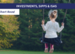 Girl swinging on a swing in front of green trees